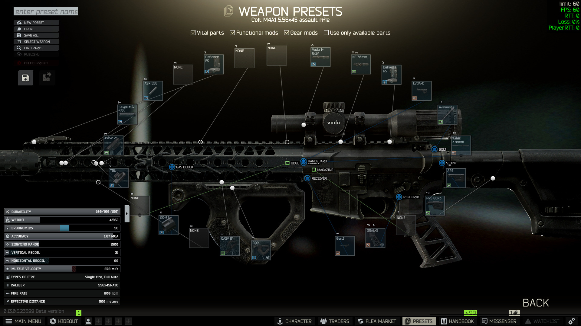 eft-m4a1-ultoralog